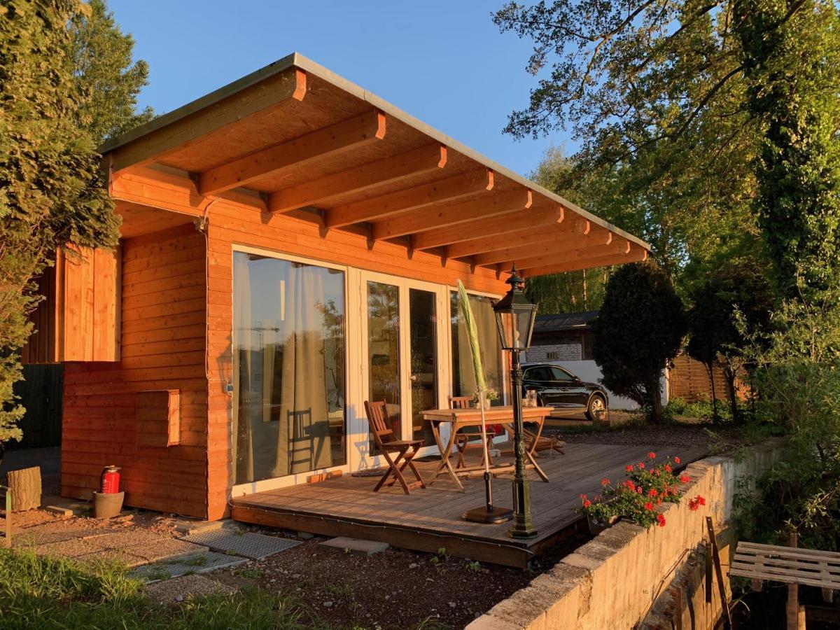 Tiny House Oder Ferienwohnung Auf Der Sunset Marina Berlim Exterior foto