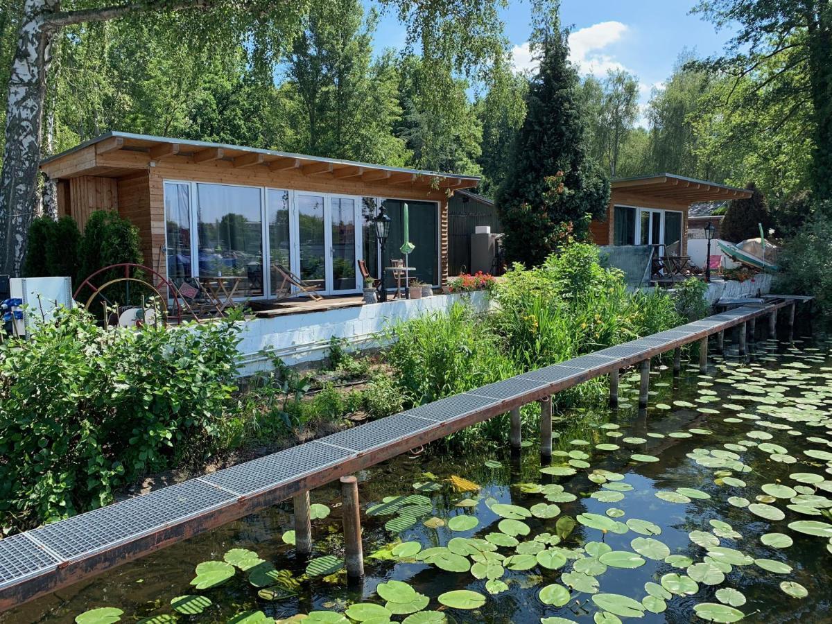 Tiny House Oder Ferienwohnung Auf Der Sunset Marina Berlim Exterior foto
